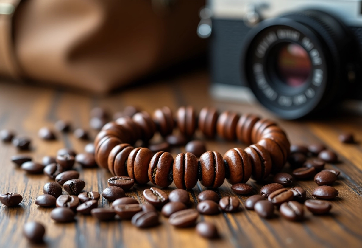 bracelet grain de café